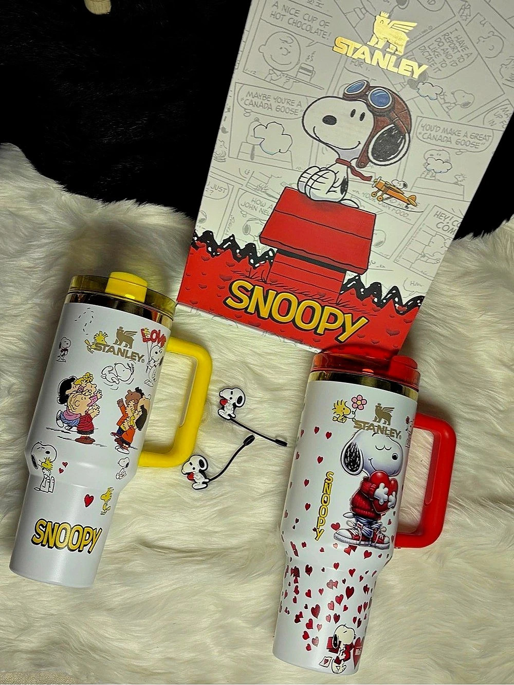 Stanley x Peanuts Snoopy Quencher H2.0 FlowState 40 oz Tumbler Snoopy Quencher